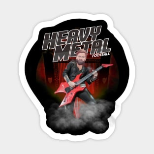 Heavy MetalFootball Sticker